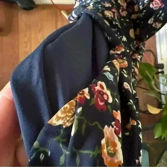 J Crew Mercantile Floral Fall Dress - Size 6 - Picture 6 of 12